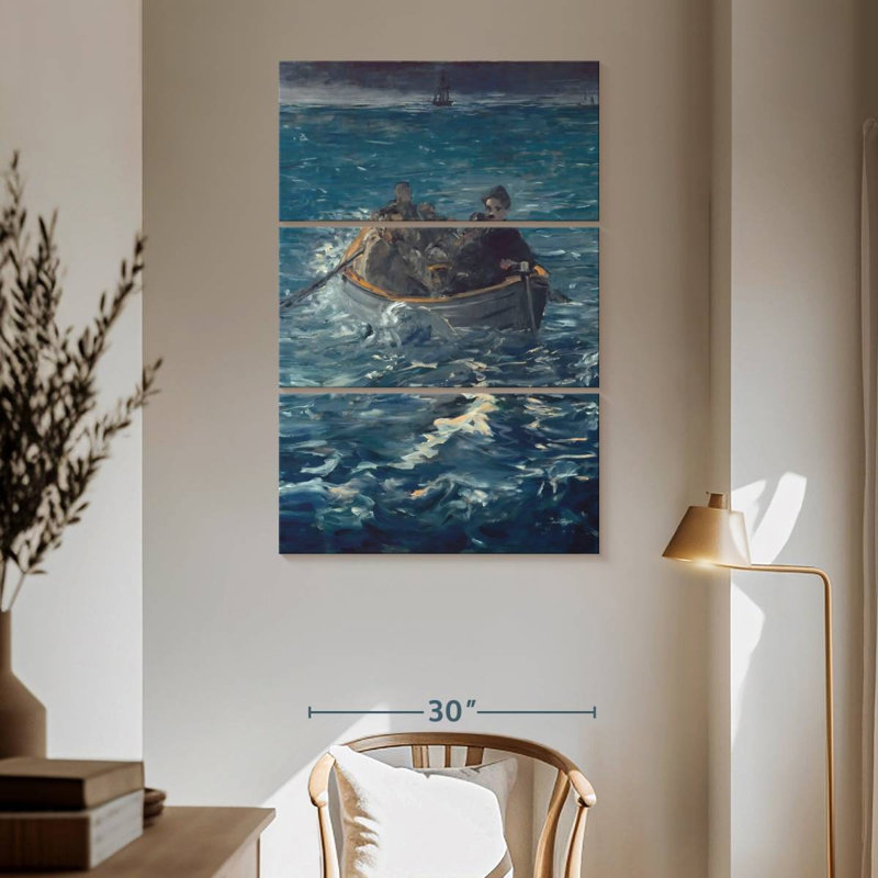Mehar Rochefort's Escape, H 65 po x l 42 po