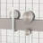 60" W X 76" H Double Sliding Frameless Shower Door with 5/16"(8mm) Clear Tempered Glass-102408874