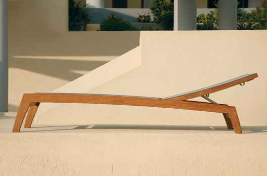 Horizon Outdoor Lounge Chair, Titanium