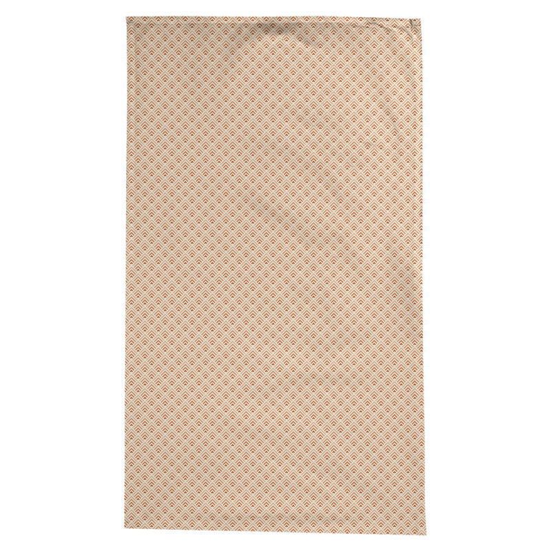 Nappe géométrique Avicia, Orange clair