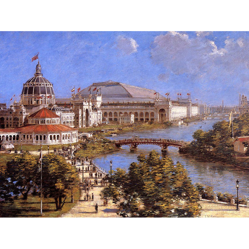 World's Columbian Exposition, H 13 po x l 18 po