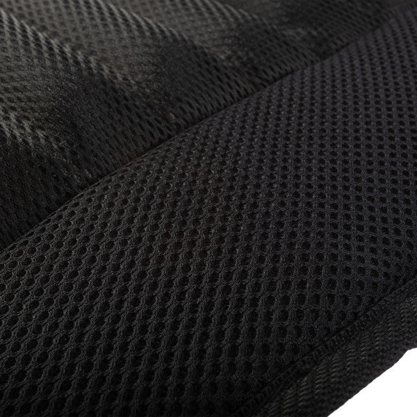 Black Mesh 12V Cooling Car Seat Cushion with Adjustable Fans