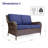 Cambridge Wicker Outdoor Loveseat