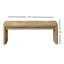 Salle à manger 1pc Upholstery Bench