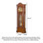Horloge de sol en noyer exquis