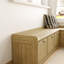 Banc de rangement en coin pour chaussures