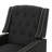 Classic Dark Grey Fabric Push Back Chair-125915705