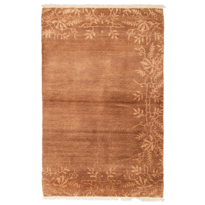 Klaz Brown Rug 4'2" x 6'5"
