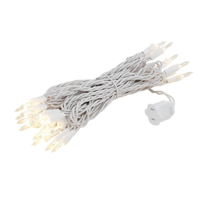 Mini-mini chaîne pour l’extérieur 13,5 pi. artisanale 35 Sherman, blanc