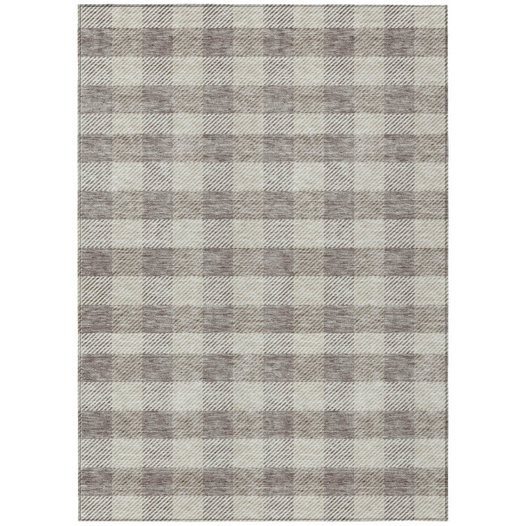Colzie Plaid Indoor / Outdoor Rug