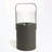 Mini Tabletop Fire Pit with durable metal base and clear glass-106460263