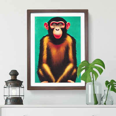 The Wonderful Monkey - Framed Print