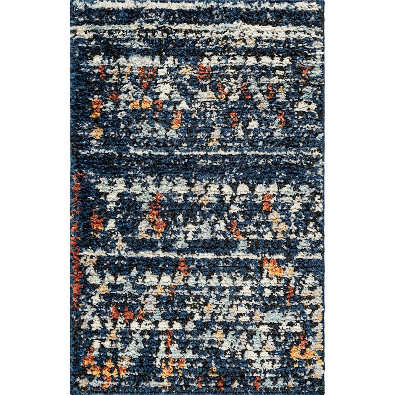 Tapis bleuet Victorville, Rectangle 2 pi 2 po x 3 pi