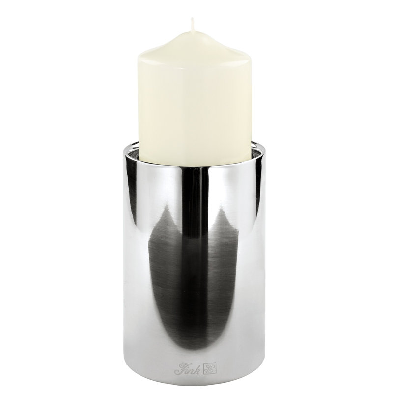 Porte-bougie pilier Sobrio, H 5,91 po x l 3,94 po x P 3,94 po