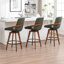 Swivel Upholstered Counter Stool-2011558005-2011558008-2011558011