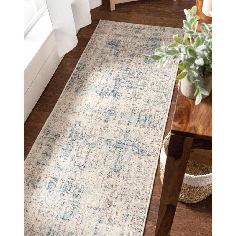 Sydney Abstract Synthetic Area Rug, Runner 67 x 220cm