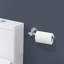 Porte-papier hygiénique mural en aluminium gris pistolet-119559656