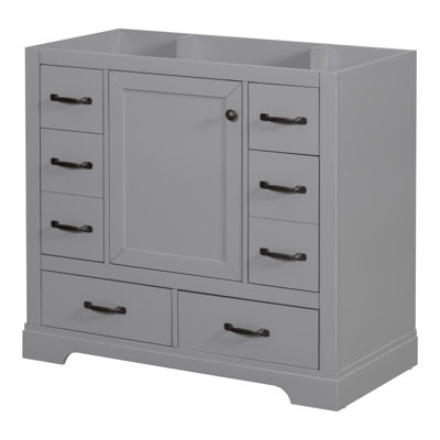Base de meuble-lavabo simple 35,5 po seulement