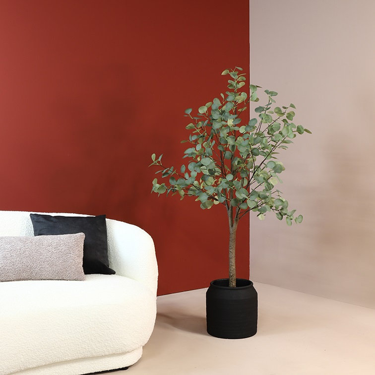 150cm Faux Eucalyptus Tree in Pot