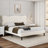 Lofgren Tufted Upholstered Platform Bed with Adjustable Headboard-481666834-485034871