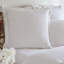 Dorset White Linen Sham-1050222606