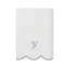 Linum Home Textiles 100% Turkish Cotton ADORNIA Scallop 3PC Personalized Towel Set-606275665-606275671-606275668