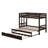 Twin Over Twin Pull-Out Bunk Bed With Trundle-1403553392