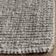 Tapis gris en jute / sisal tissé à plat à la main Alda-1453849558