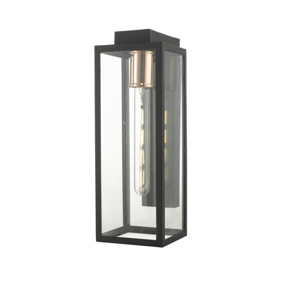 Aafiya Black Outdoor Sconce