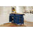 Farmhouse Kitchen Island Set with Drop Leaf and 2 Seatings,Dining Table Set with Storage Cabinet, Drawers and Towel Rack-1508699105