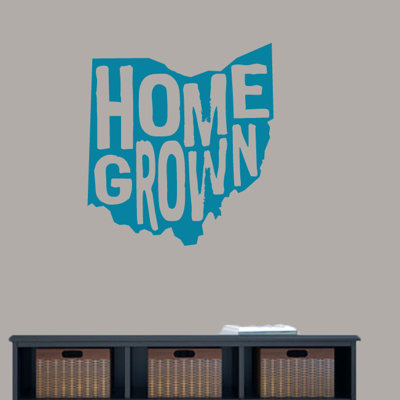 Décalcomanie murale ohio maison