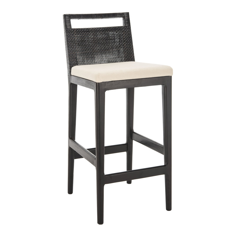 Daye 28.8" Bar Stool, White