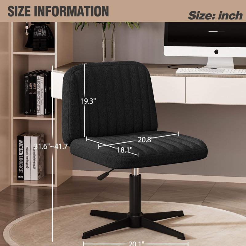Dorren Task Chair, Black