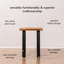 Tables de bout en bois massif Urbana-1139470383