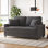 Balaton Vegan 2 Seater Upholstery Sofa with Pillows