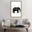 Éléphant, art sur toile-52155628-52155640