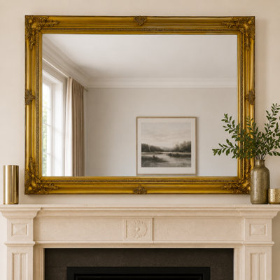 Greiner Solid Wood Framed Wall Mounted Accent Mirror