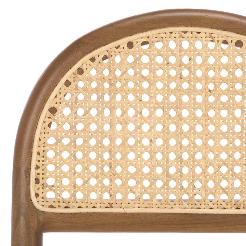Tabouret de comptoir Alessandra, Chêne moyen / Boucle