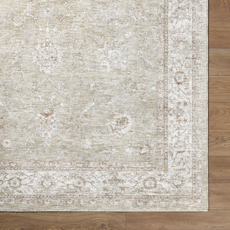 Langridge Machine Woven Area Rug, Rectangle 5' x 7'5"