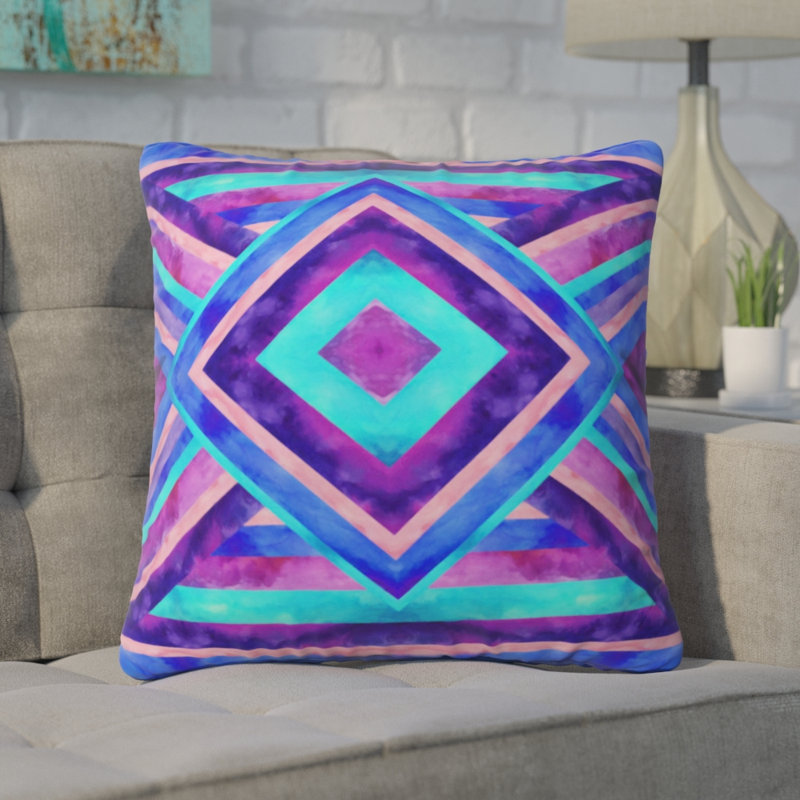 Coussin extérieur Jacqueline Maldonado Sonata, 18 po x 18 po