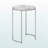 Barney White Accent Table