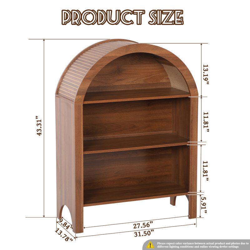 Bibliothèque pour enfants 43,3 "Gadskin, 43", Brun