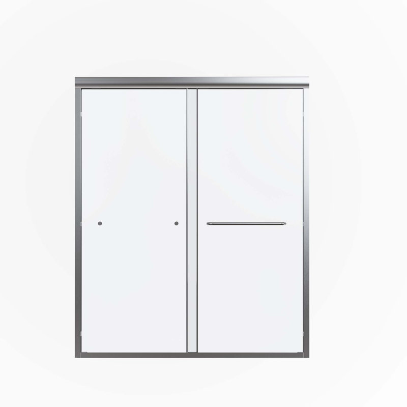 Portes de douche, Chrome