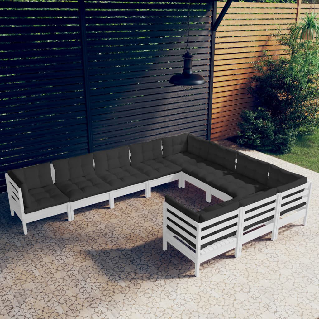 Gartensofa Janeily mit Kissen