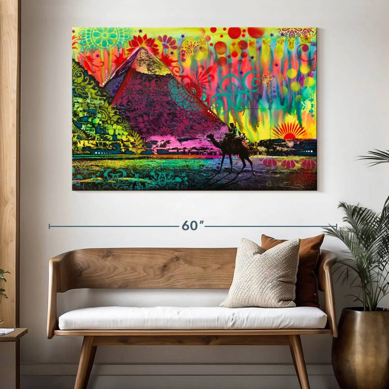 Adella Sunset At Cheops, 34" H x 51" W