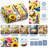Vibrant Butterfly Meadow Print Fleece Blanket, Cozy Lightweight Plush Throw for Sofa Couch Bedroom Living Room Home Decoration-135621098