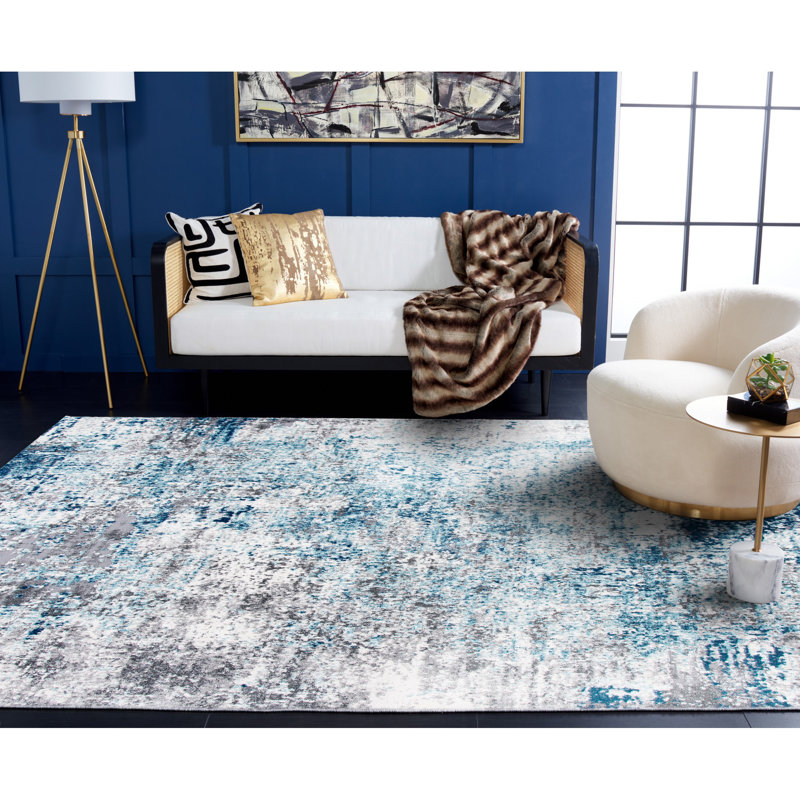 Tapis abstrait Maximus Performance, Rectangle 8 pi x 10 pi