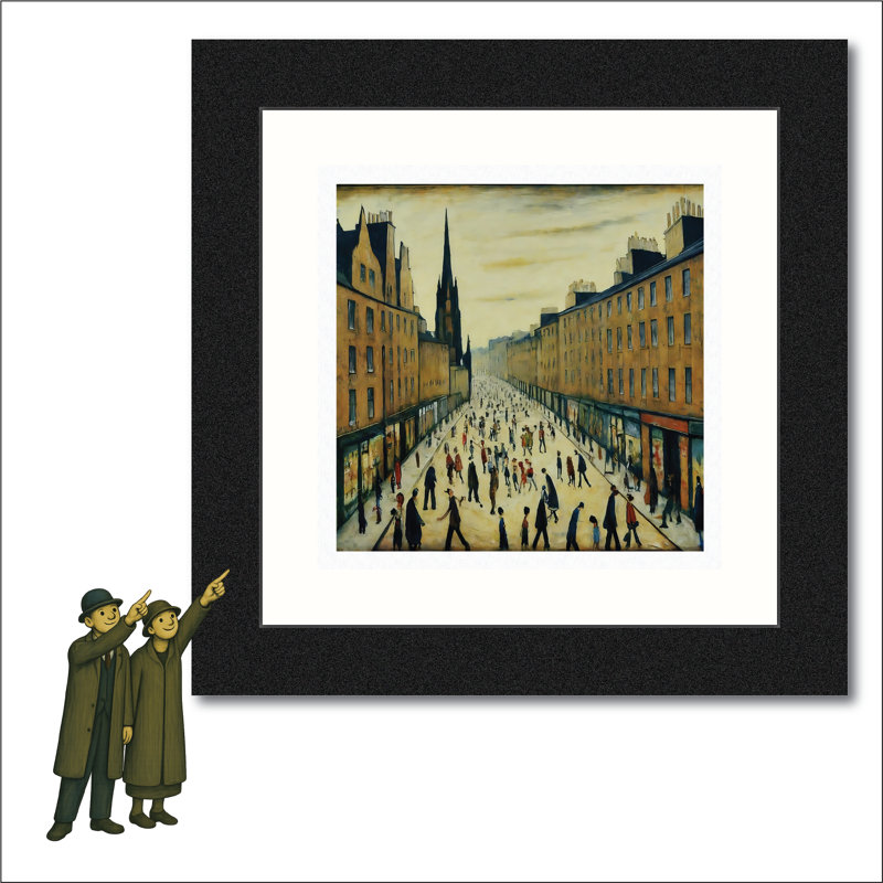 Lowry - Single Picture Frame Print on Giclée