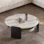 Table basse moderne simple ronde en marbre