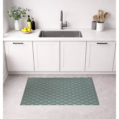 Tapis de cuisine Seigaiha Wave